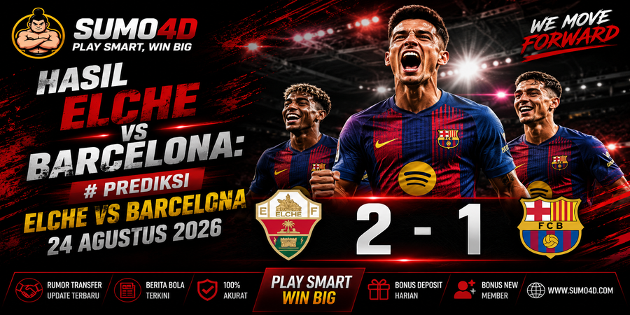 Prediksi Elche vs Barcelona 24 Agustus 2026